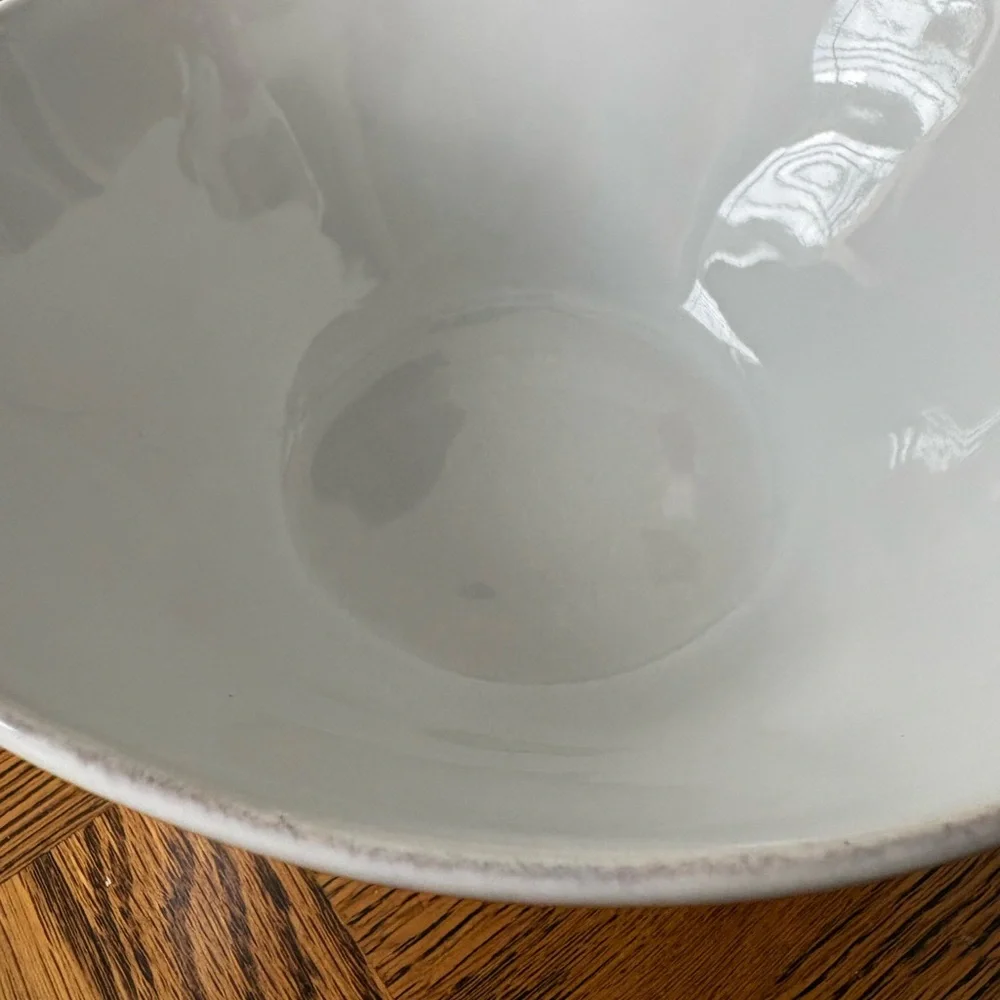 Crate&Barrel Classic White Bowls